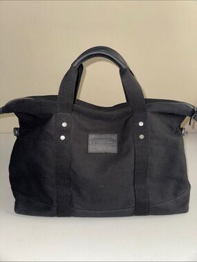 Pendleton Black Canvas Duffel - Men's Travel Bag
